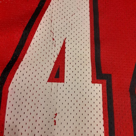 VTG 90's Logo Athletic Nebraska Cornhuskers Football Jersey Size XXL Made in USA - Picture 8 of 10